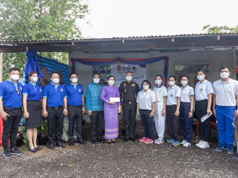 ส่งมอบบ้านที่ได้รับการปรับปรุงซ่อมแซมตามโครงการ CSR พสบ.๓ กองทัพ