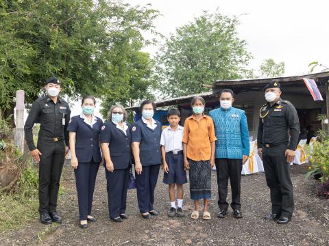 ส่งมอบบ้านที่ได้รับการปรับปรุงซ่อมแซมตามโครงการ CSR พสบ.๓ กองทัพ