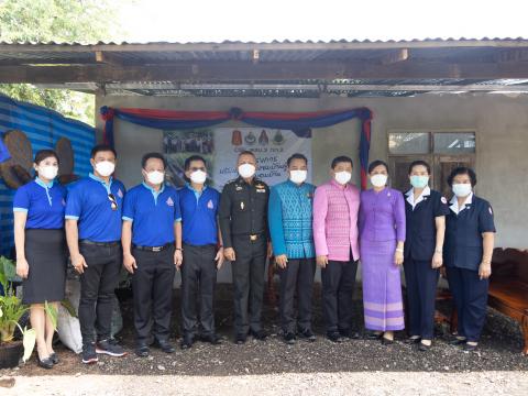 ส่งมอบบ้านที่ได้รับการปรับปรุงซ่อมแซมตามโครงการ CSR พสบ.๓ กองทัพ