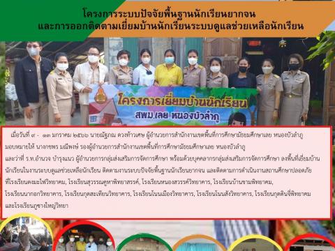 ออกเยี่ยมบ้านนักเรียน วันที่ 9-13 ม.ค.66 ปีการศึกษา 2565